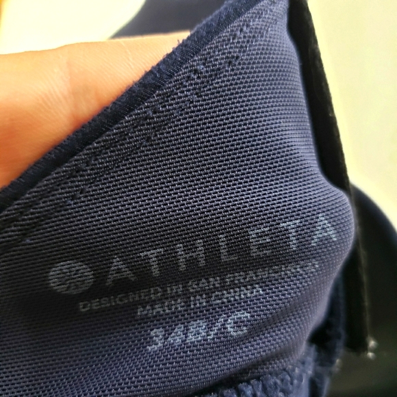 Athleta Navy Tankini Tank - Picture 4 of 6
